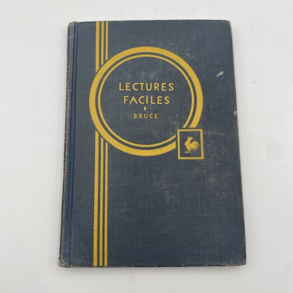Antique Lectures Faciles Heath's Modern Language Series 1908 French Reader